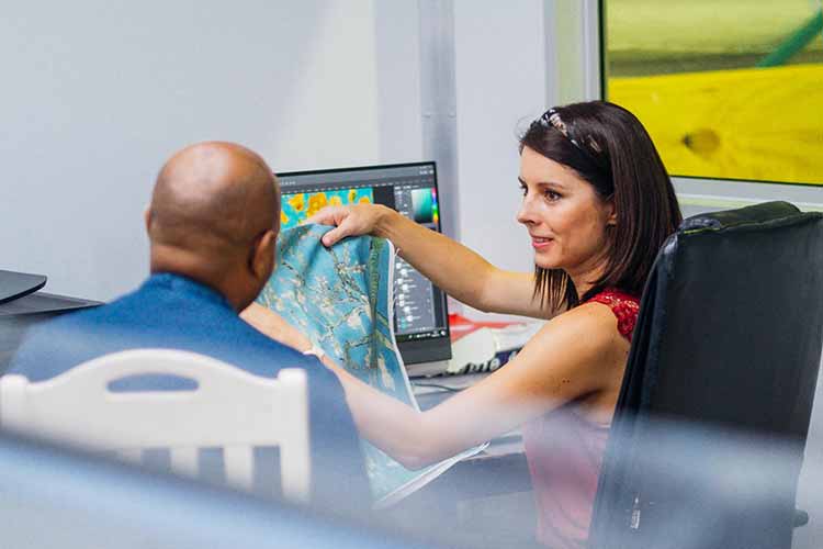 Fabric Centre - Fabric design